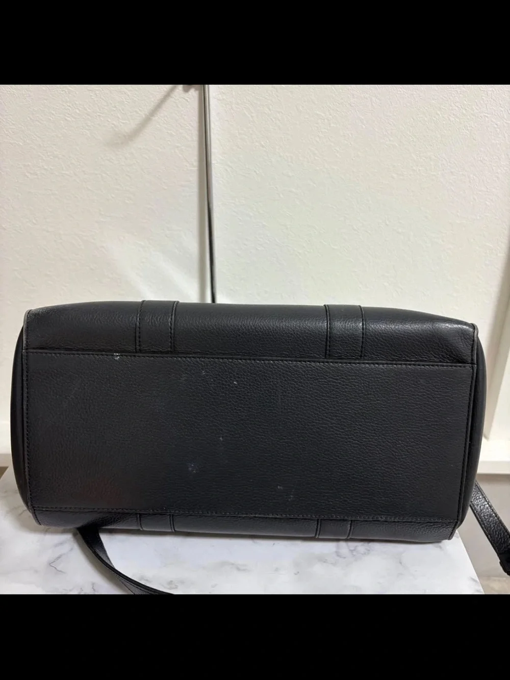 Mulberry structured satchel